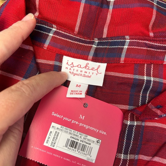 Isabel Maternity Button Down (NWT) - Picture 2 of 3